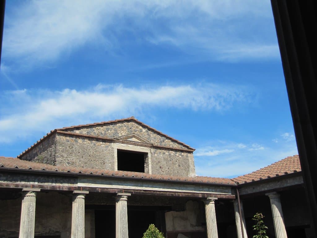 Menander - Vue de la cour intérieure