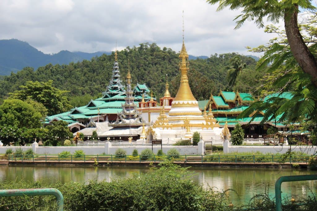 The temple and the lake