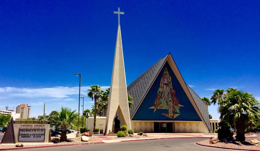 The Catholic Cathedral on the Las Vegas Strip!
