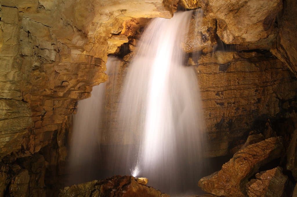 cave waterfall!