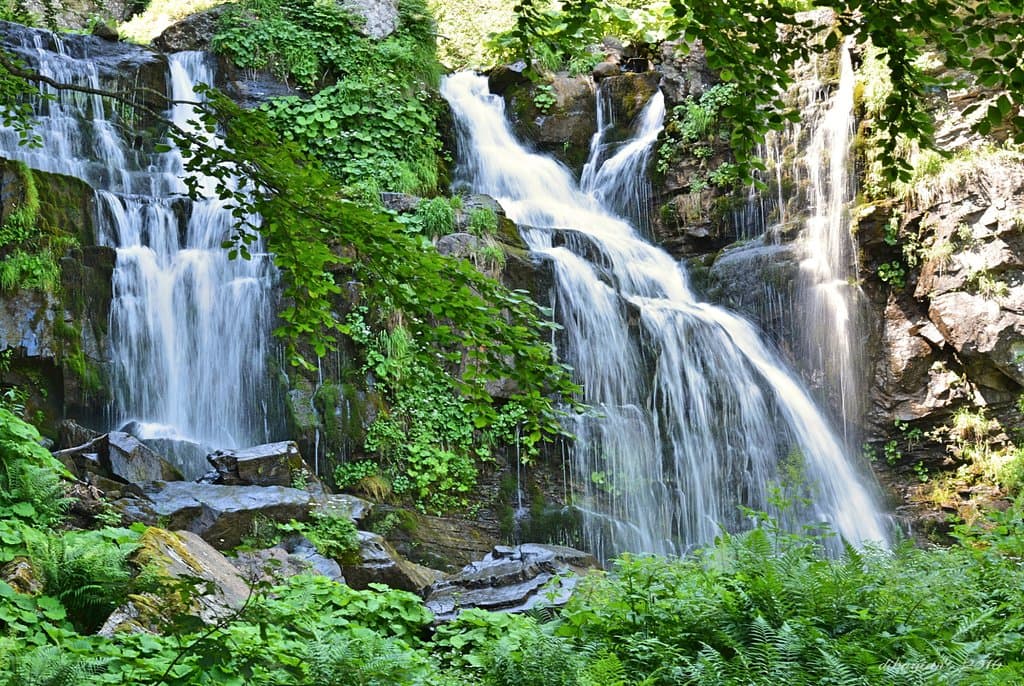 Cascate del Dardagna, secondo balzo