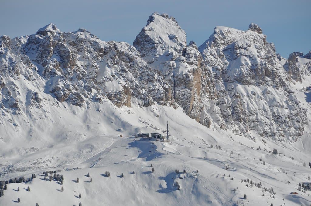 Stazione a monte d' inverno
