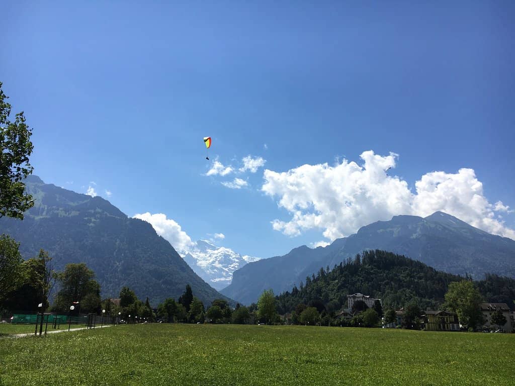 Paraglider Landing Zone