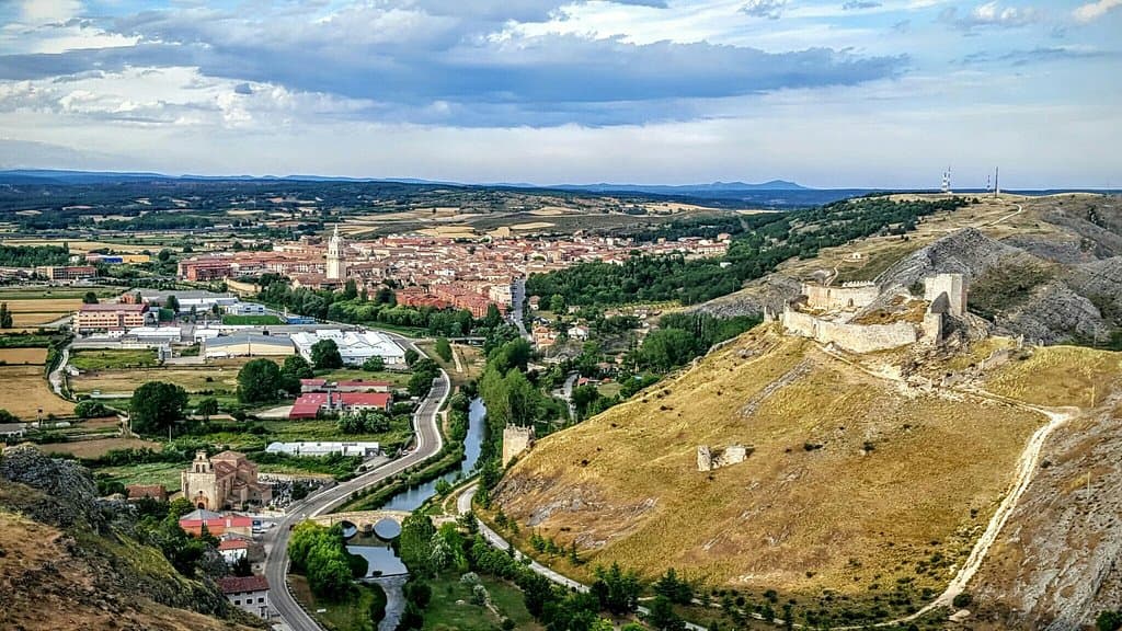 Vistas desde Uxama