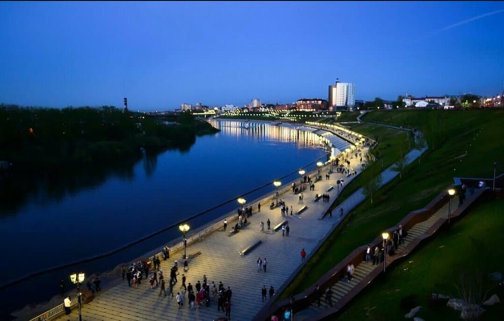 Tura River Embankment