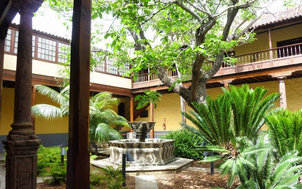 Patio interior de la casa