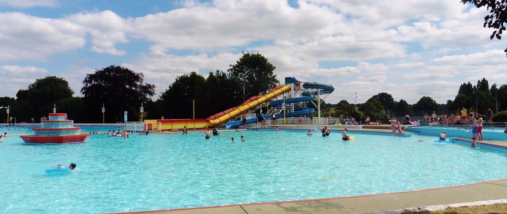 recreational swimming area