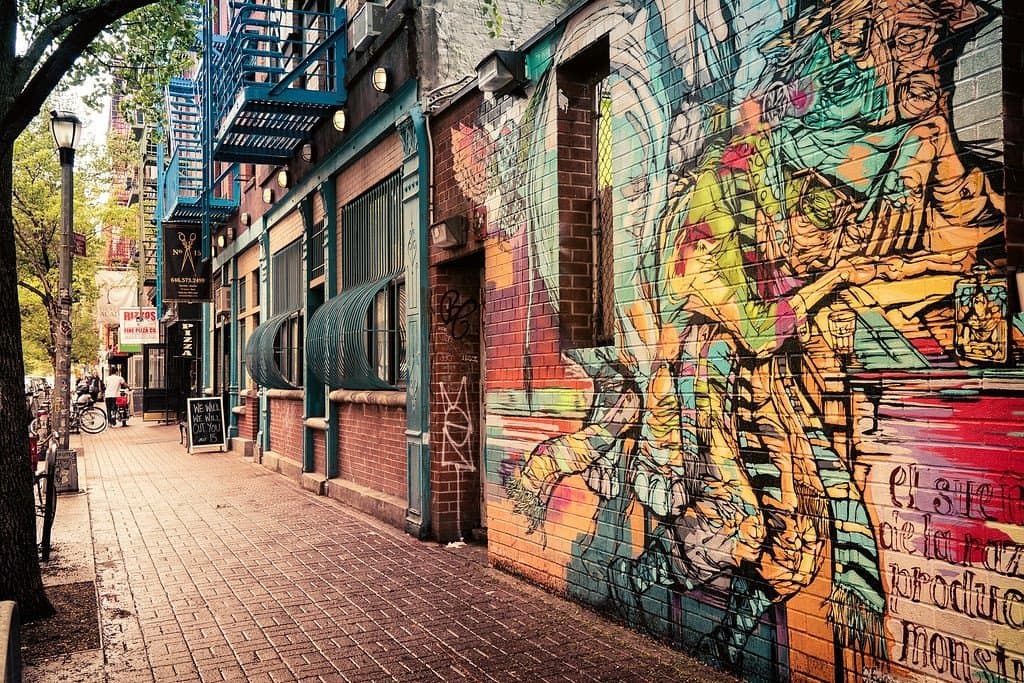 Murales al Lower east Side