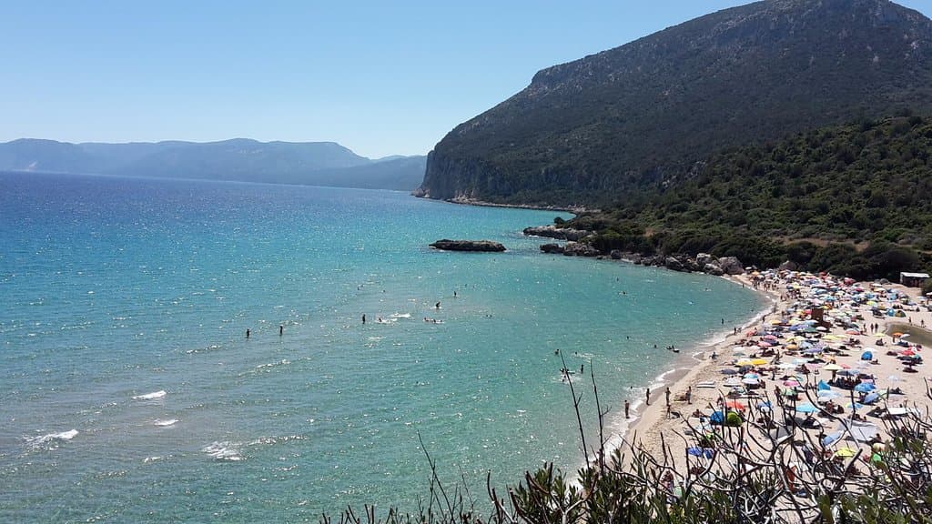 Cala Cartoe ad Agosto