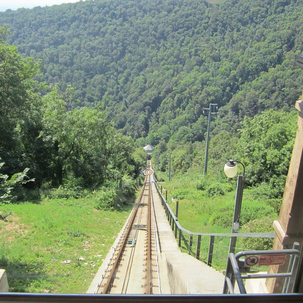 discesa dal Sacro Monte