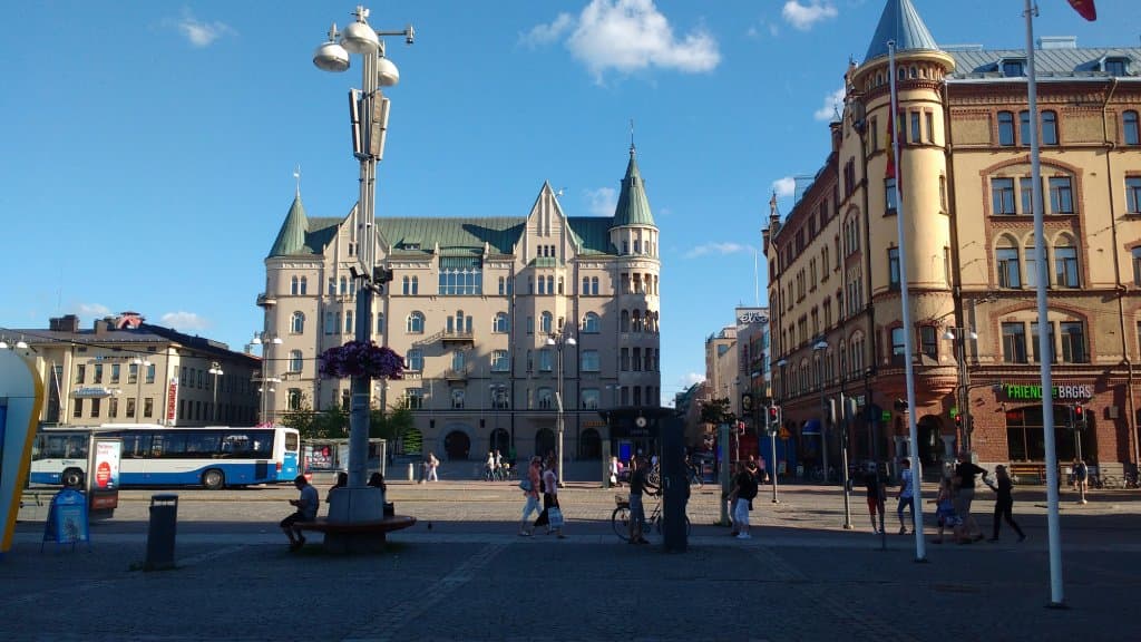 Tampere bus stand
