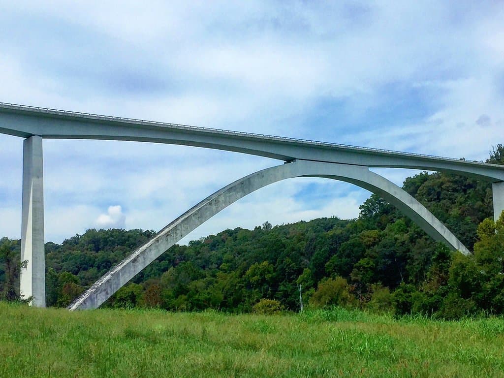 Double Arch Bridge view from Rt. 96