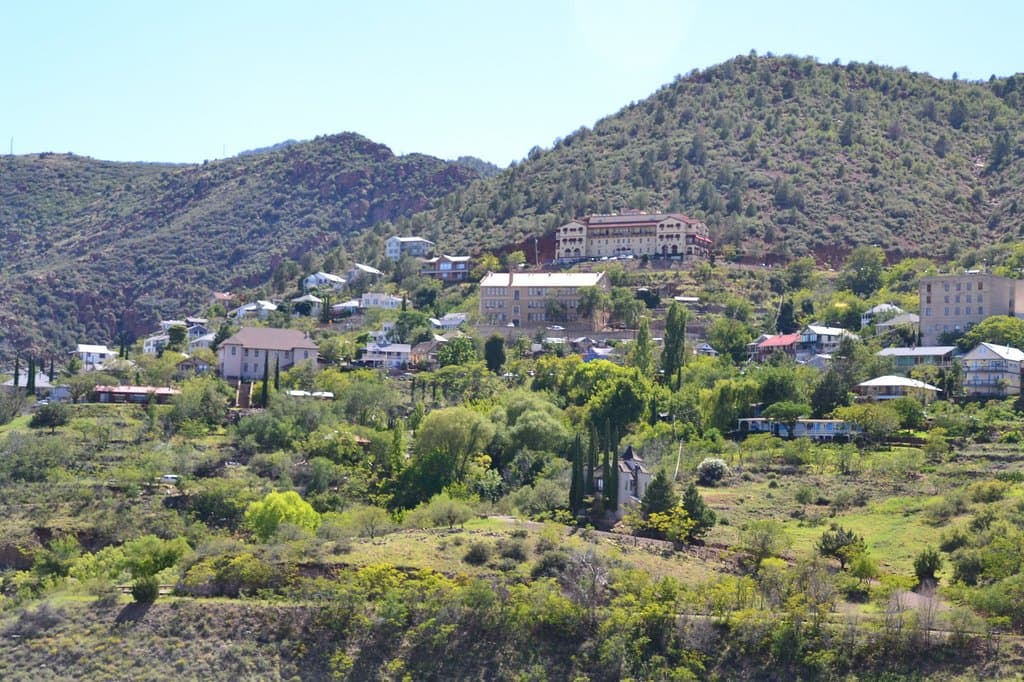 View of Jerome from parking lot