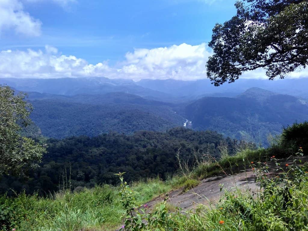 Multiple Waterfalls in the Distance