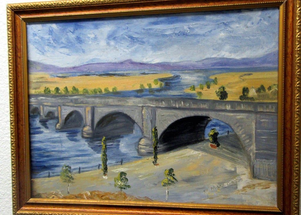 London Bridge Painting, Lake Havasu Museum of History, Lake Havasu City, AZ