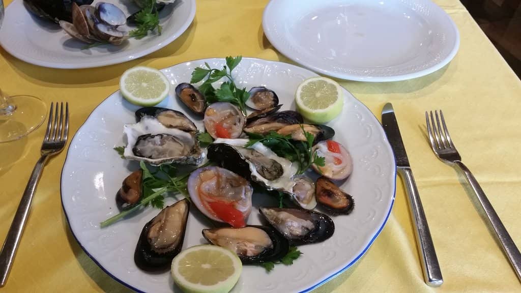 Frutti di mare assortment