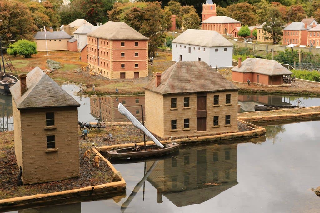 Old Hobart Town Display