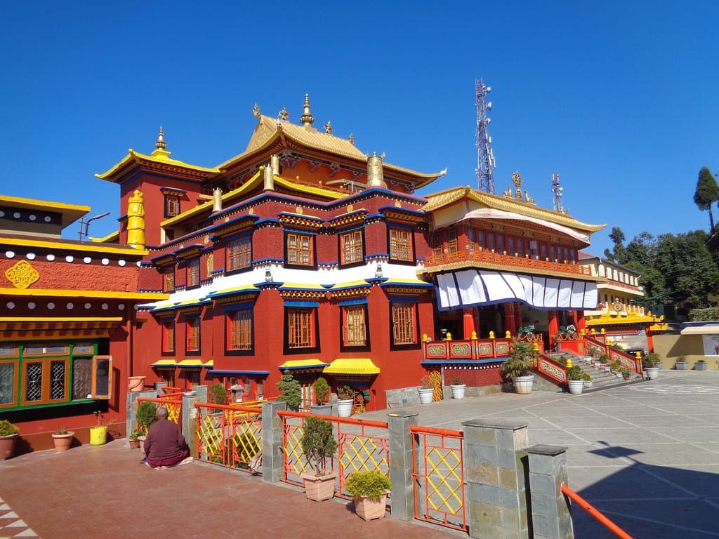 Monastery side view