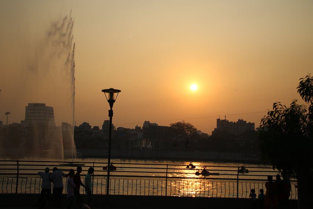 Evening is enjoyable