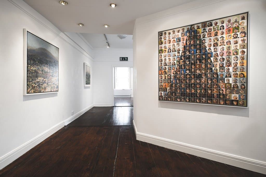 Hamilton Gallery Interior 3 Featuring work by Charles Harper.