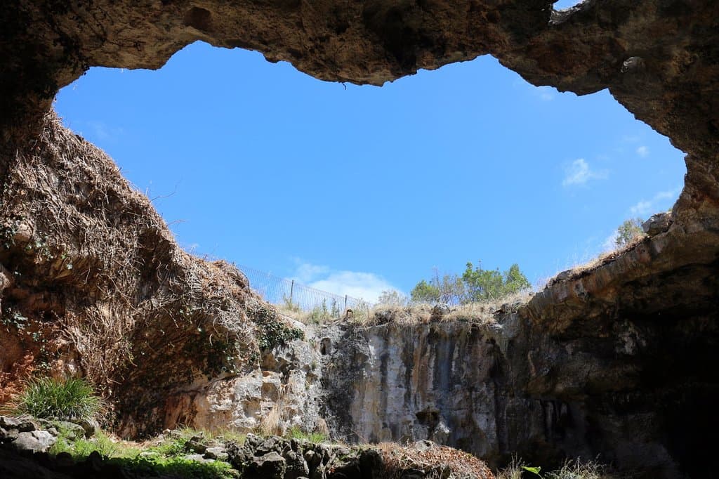 View from one of the caves