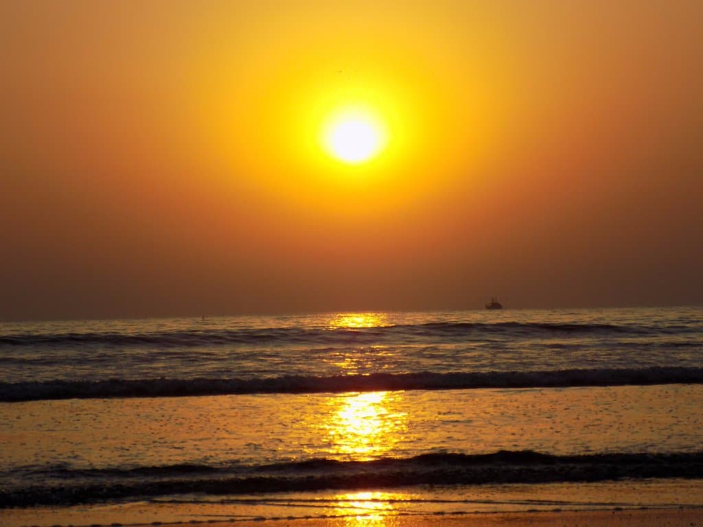 Evening Beach side