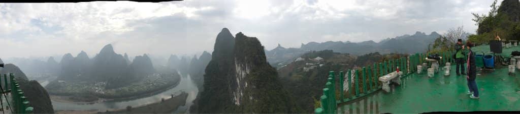 Panoramic Karst Mountain Views