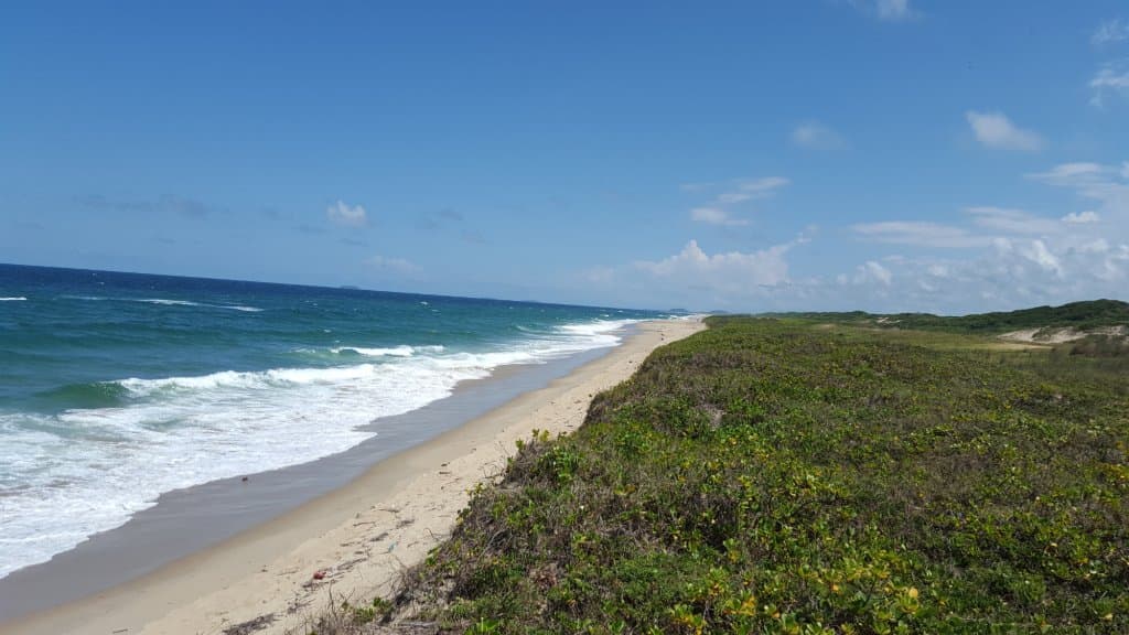 Praia Grande de São Francisco doSul no carnaval de 2017