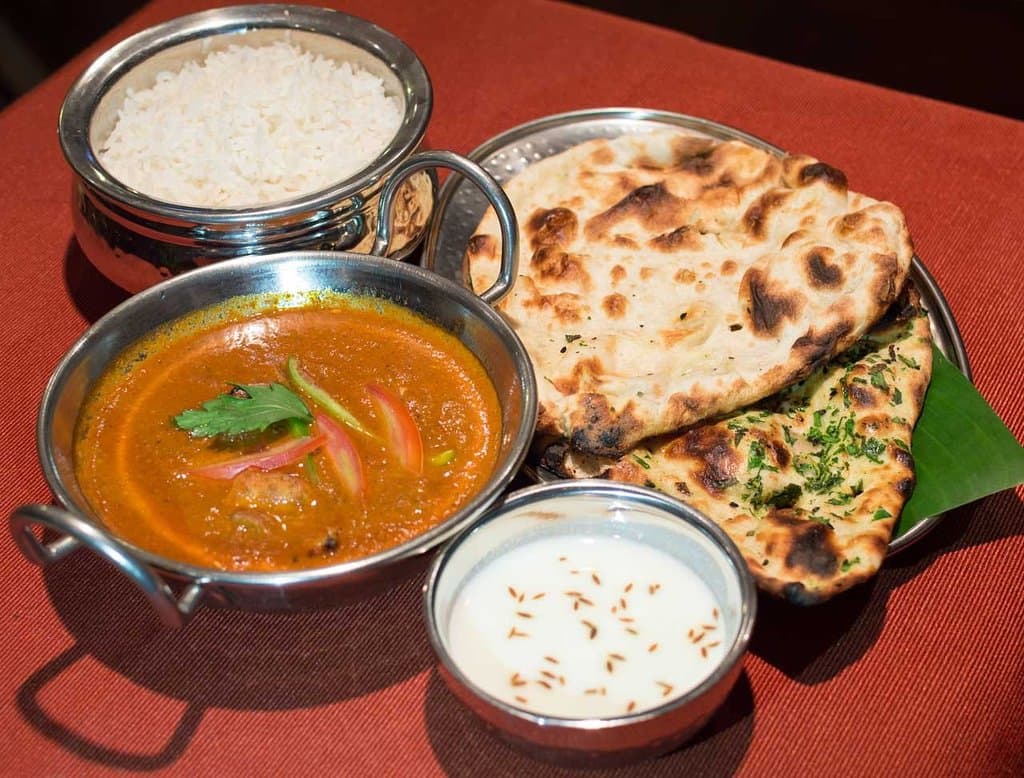 Tasty vindaloo curry