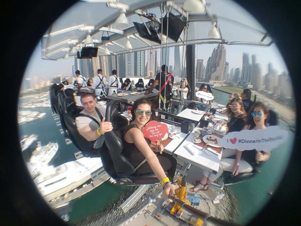 Dinner in the Sky Dubai