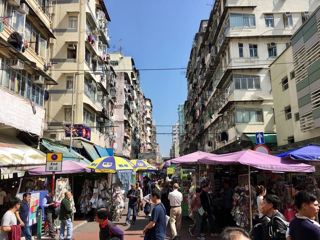 Apliu Street Flea Market Hong Kong