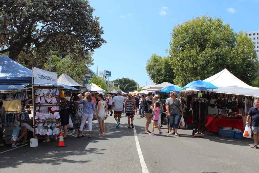 The markets in Bulcock Street