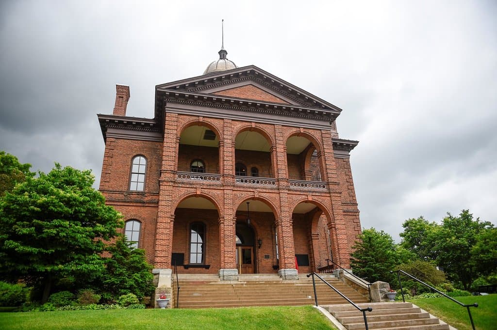Washington County Historic Courthouse, Built in 1870