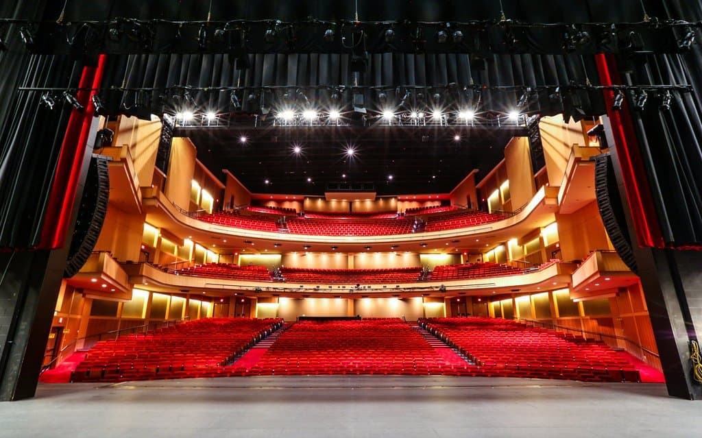 View from the stage