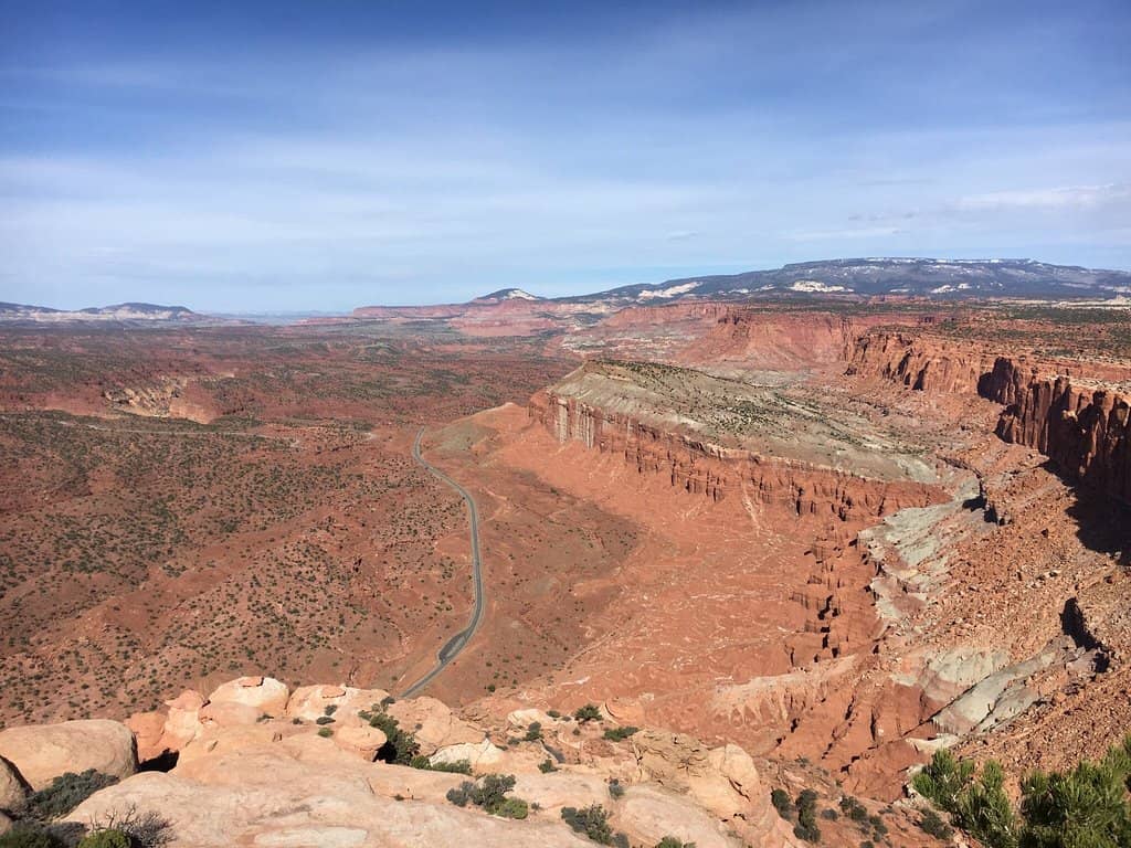 Varied Desert Scenery