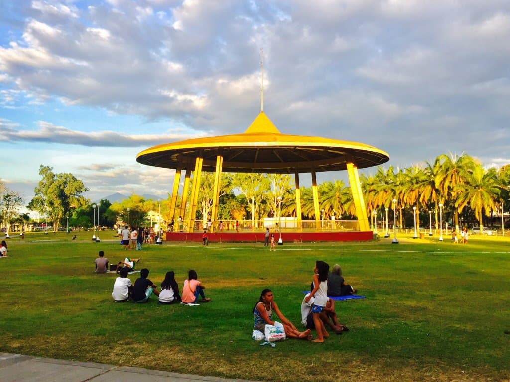 Bayanihan Park and Salakot Arch