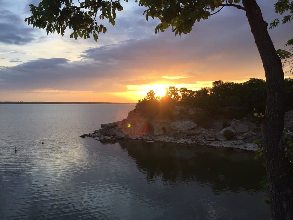 View from our campsite