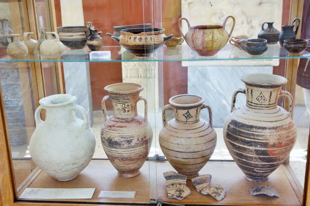 vases de l'ère géométrique 8è B.C.