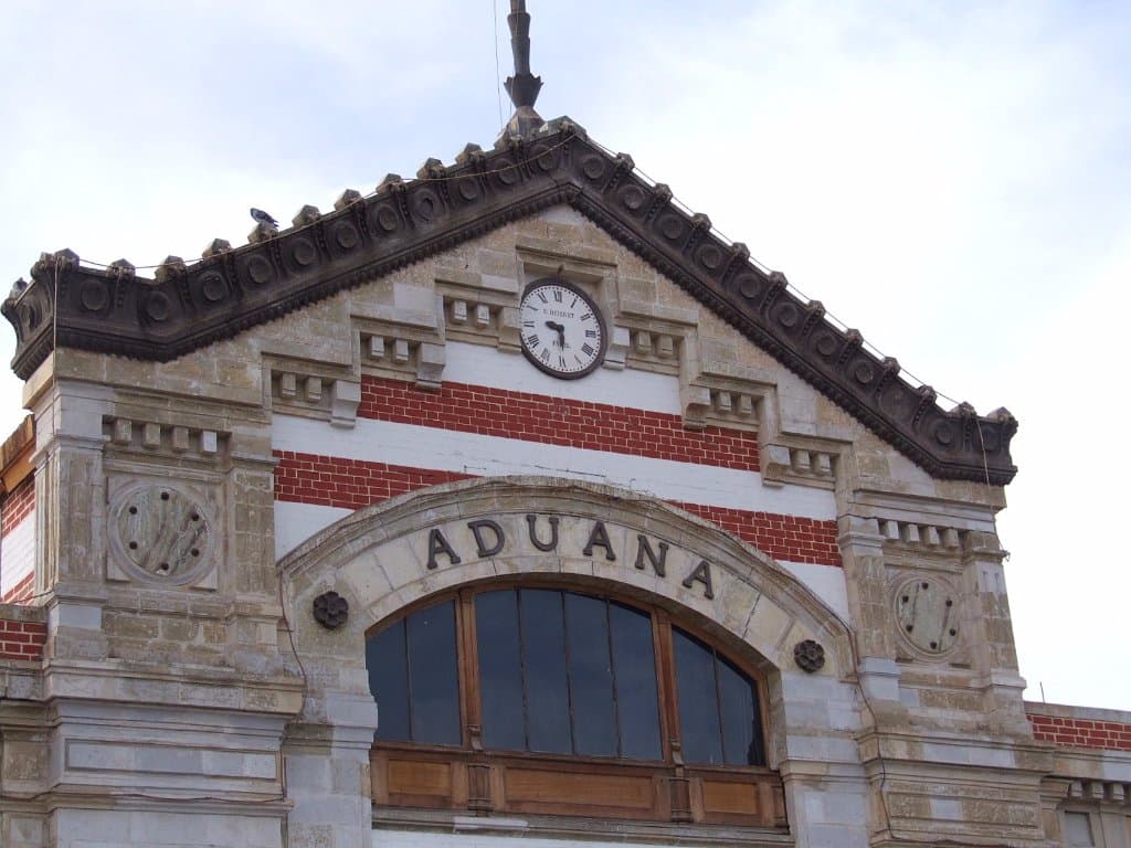 Frontis del edificio Ex-Aduana de Arica
