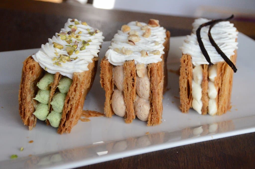 Beautiful Mille Feuille creations from our Puff Pastry class!