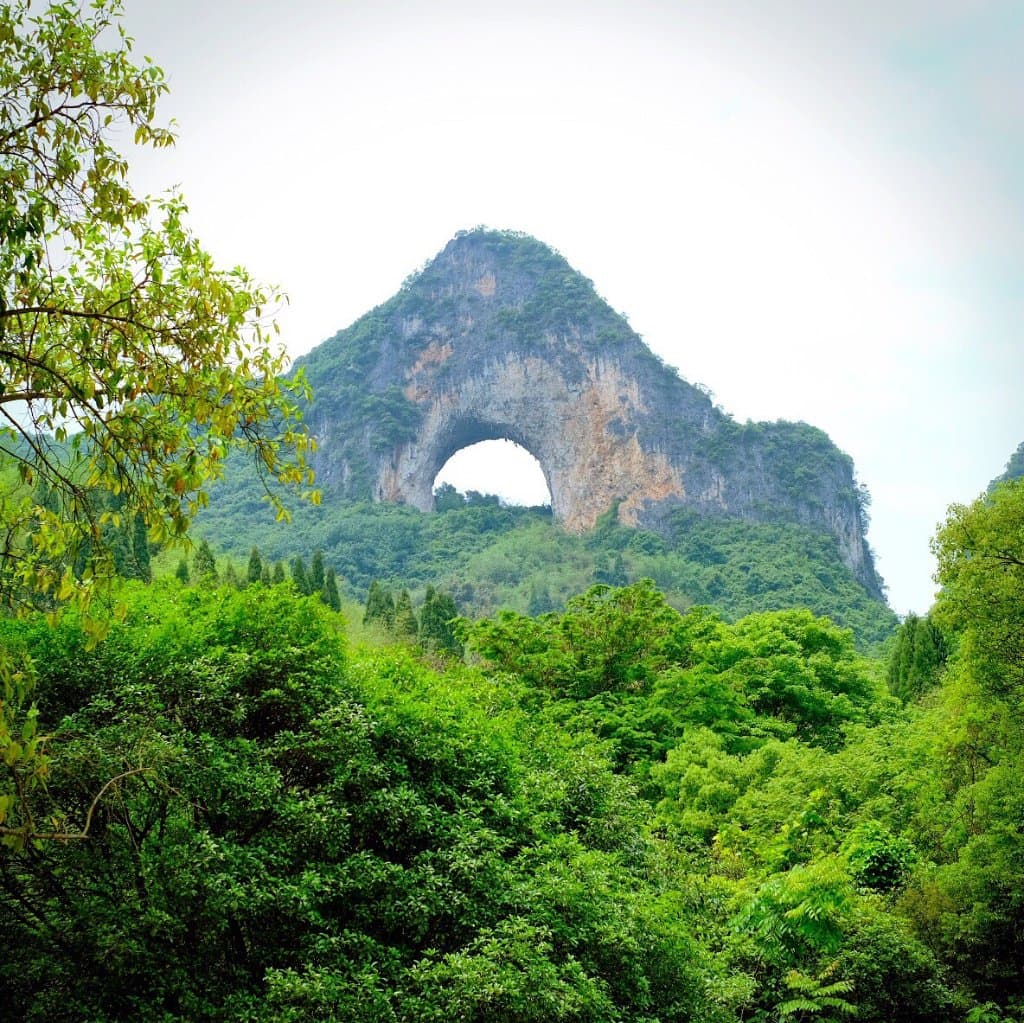 Sun and Moon Pagodas Guilin
