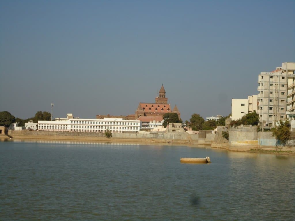 Pray Mahal's Gothic structure looks impressive.