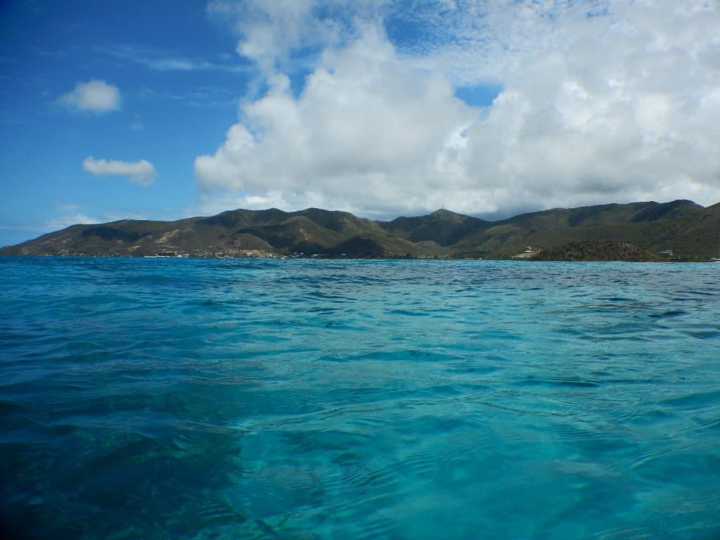 view from cades reef