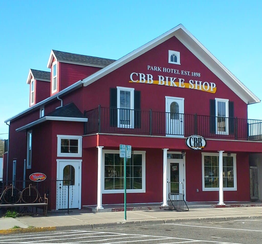 2017 CBB Bike Shop Renovated from the old circa 1898 Park Hotel