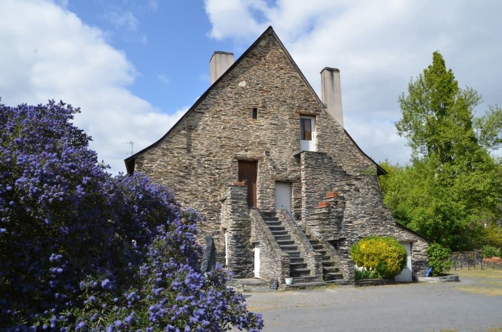 la maison du musée de l'ardoise.