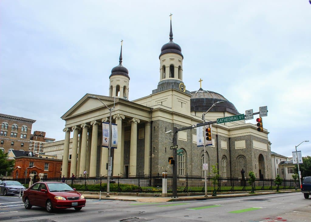 A street view.