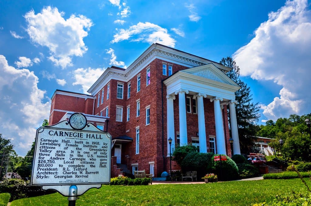 Carnegie Hall - Lewisburg, WV (Image by Melvin Hartley)