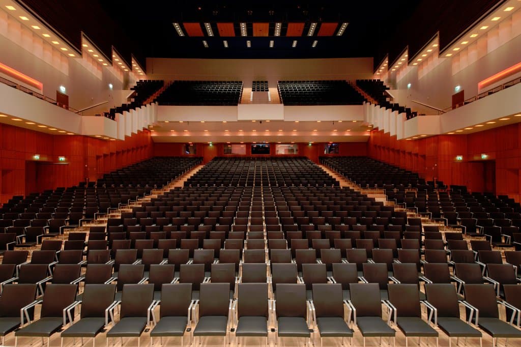 Philharmonie Mercatorhalle - Großer Saal, 1.742 Sitzplätze