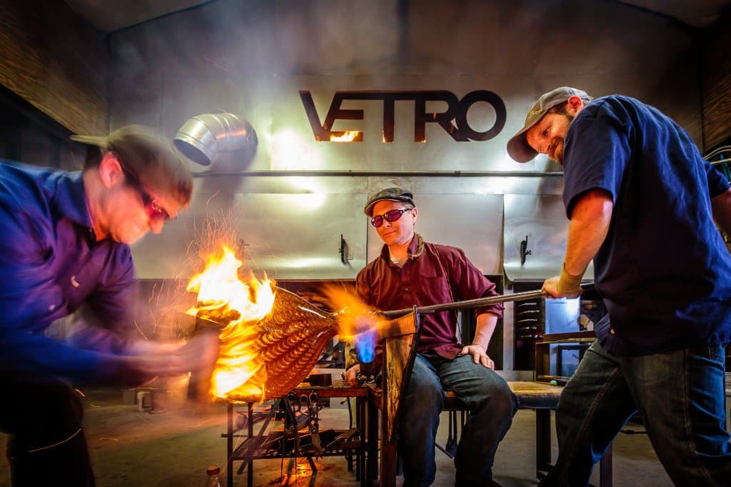 Vetro glassblowers