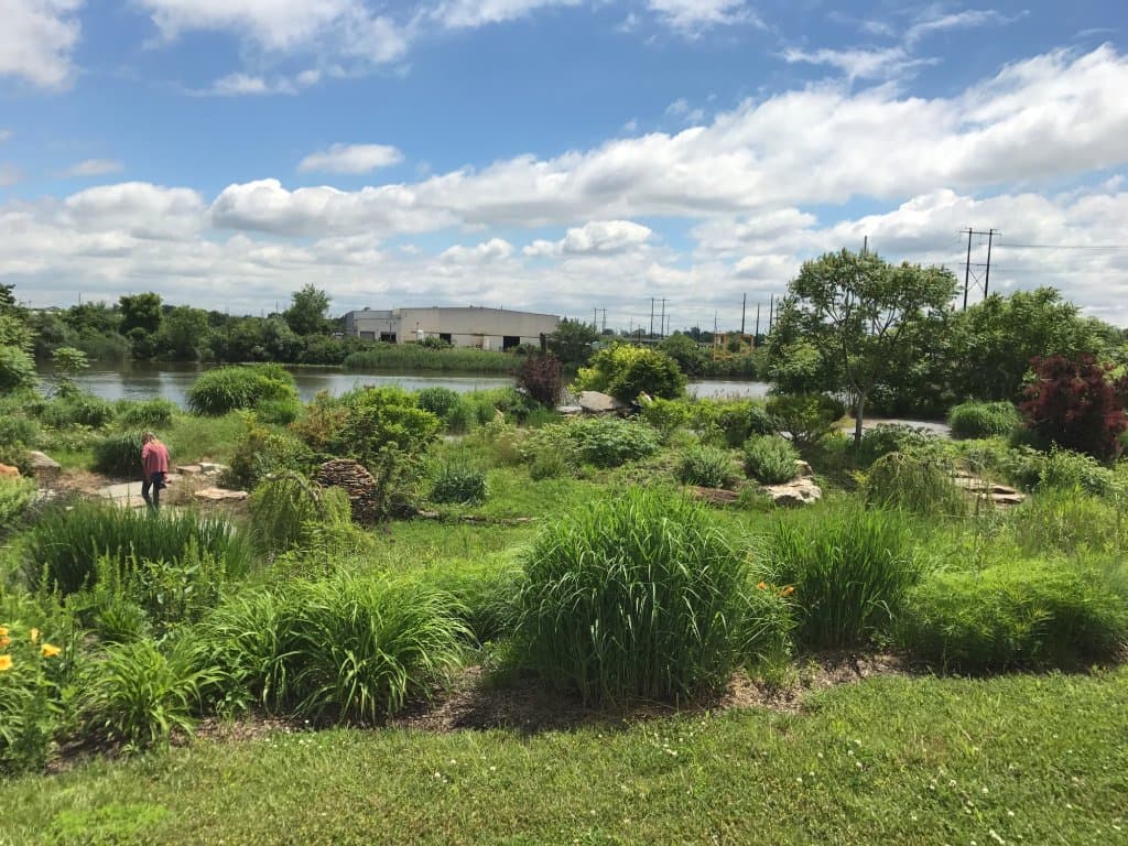 Russell W. Peterson Wildlife Refuge view of river